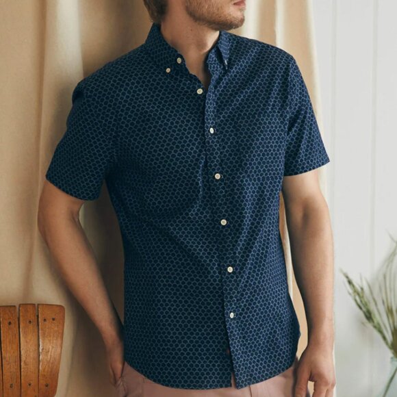 faherty Other - Faherty Short-Sleeve Stretch Playa Shirt size large